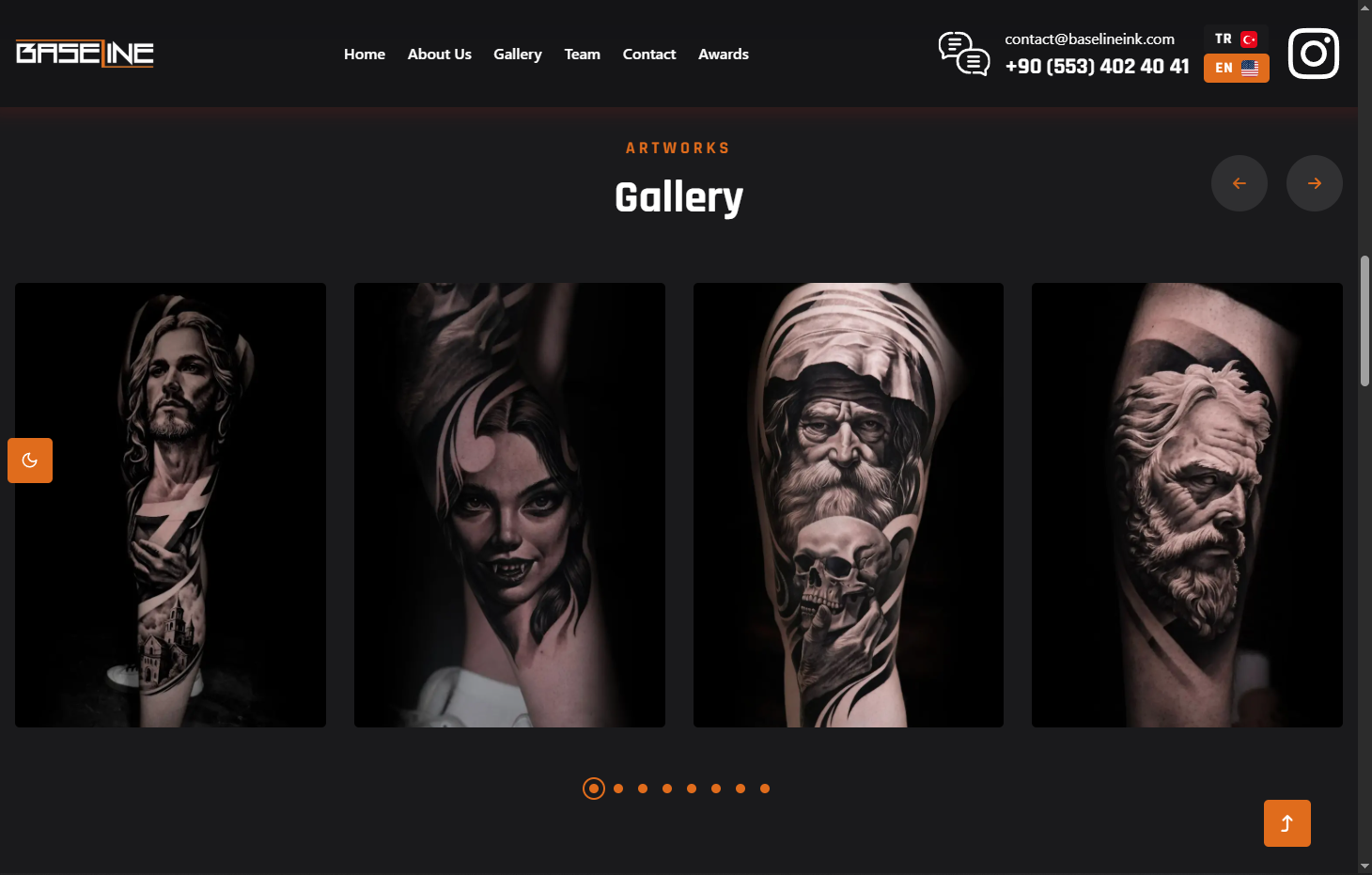 Baseline Ink - Galeri Bölümü